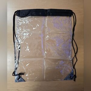 New! Clear AdiStylinno (Drawstring Bag) Perfect for Events!